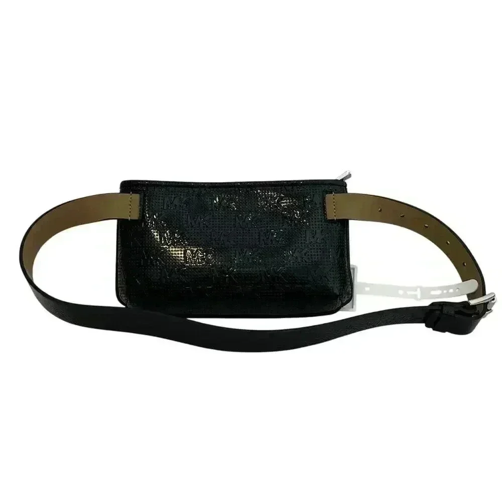 Michael Kors Jet Set Crossbody Bag Black Purse Wallet S